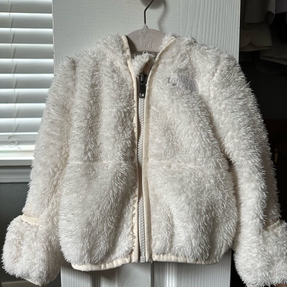 North face baby fleece jacket